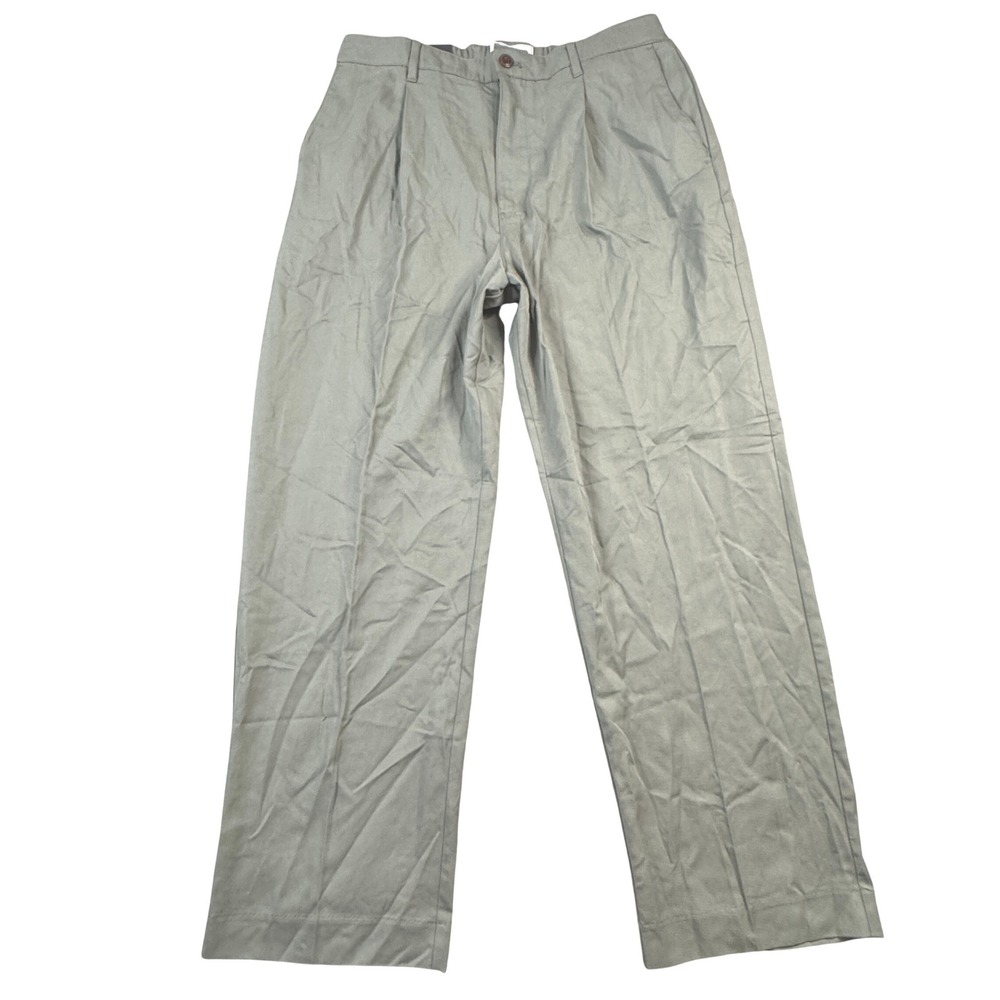 NWT GAP 90s Loose Straight Leg Pleated Relaxed Fit Pants Sage Green Women Large